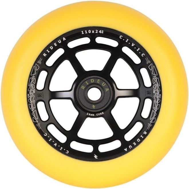 Ratas UrbanArtt Civic 110 Yellow Black