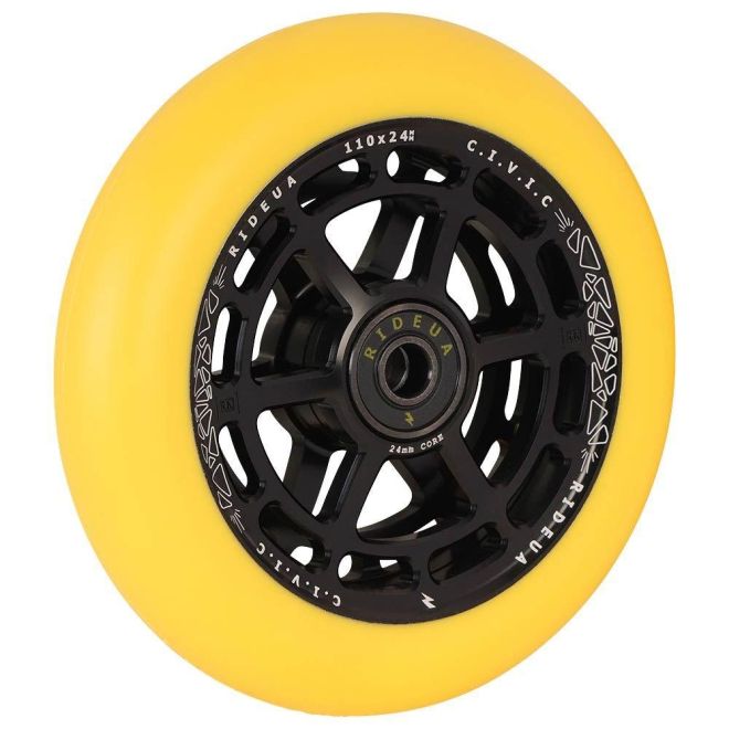 Ratas UrbanArtt Civic 110 Yellow Black